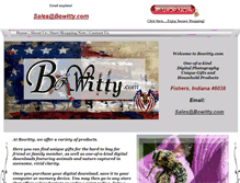 Tablet Screenshot of bowitty.com